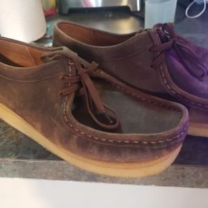 Clarks original wallabees